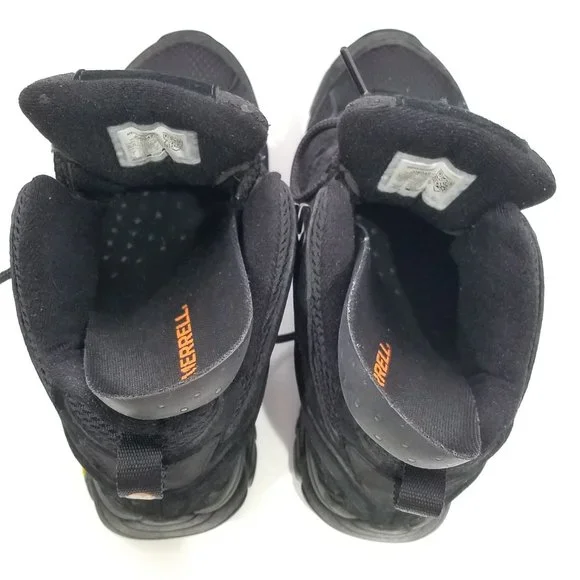 Merrell Men Black Night Moab Hiking Boots 7 - Picture 6 of 16